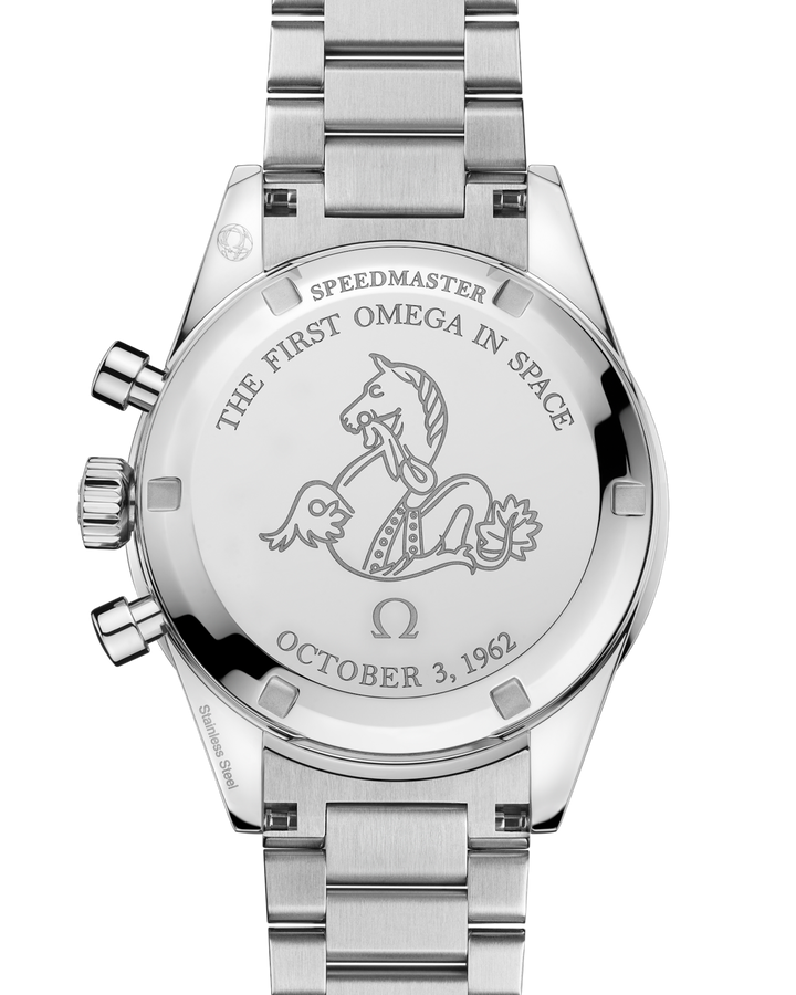 OMEGA Speedmaster First Omega in Space 39.7 mm  310.30.40.50.06.001 solid case back
