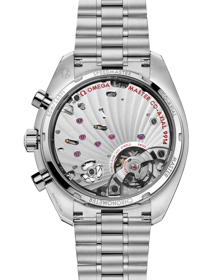 OMEGA Speedmaster Moonphase 43 mm 304.30.43.52.06.001 open case back