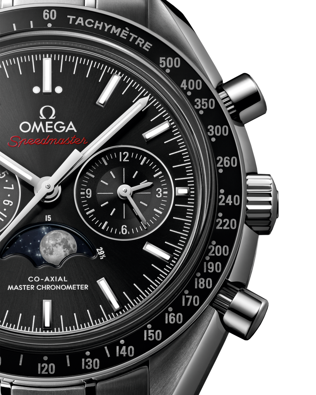 OMEGA Speedmaster Moonphase 44.25 mm 304.30.44.52.01.001 dial