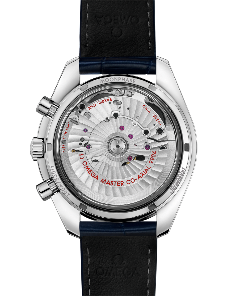 OMEGA Speedmaster Moonphase 44.25 mm 304.33.44.52.03.001 open case