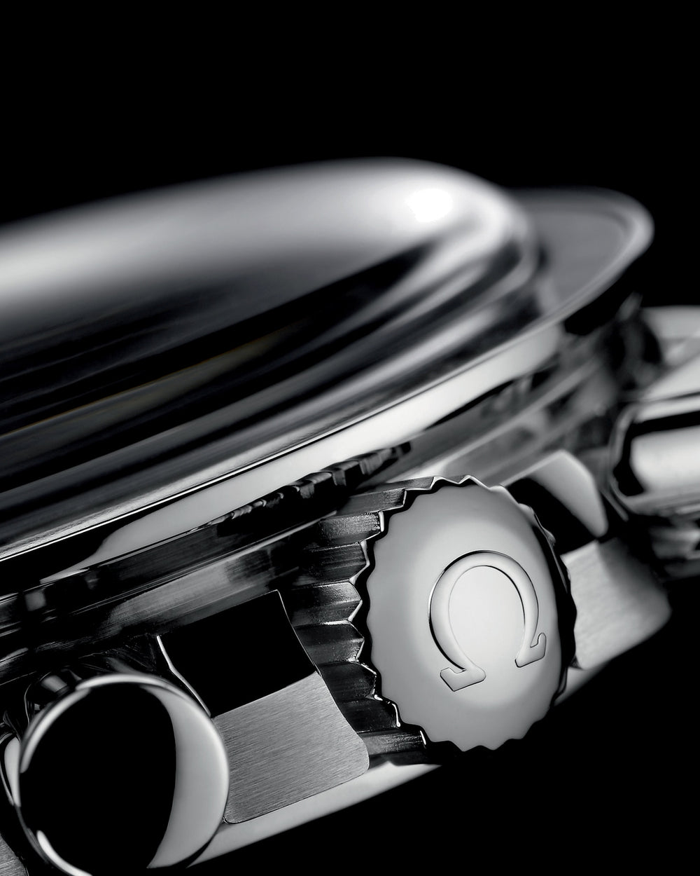 OMEGA Speedmaster Moonwatch Professional 42 mm 310.30.42.50.01.001 detail profil