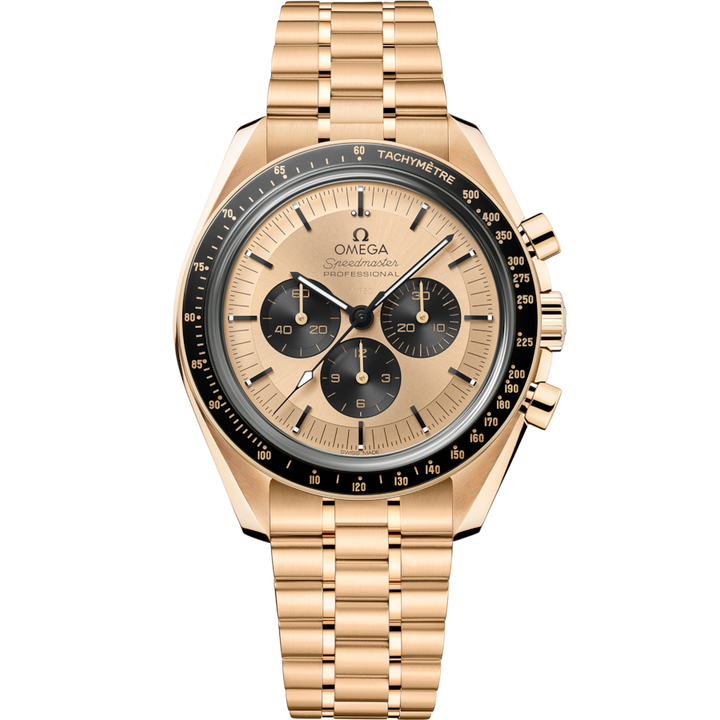 OMEGA Speedmaster Moonwatch Professional 42 mm gold on Moonshine™ 310.60.42.50.99.002