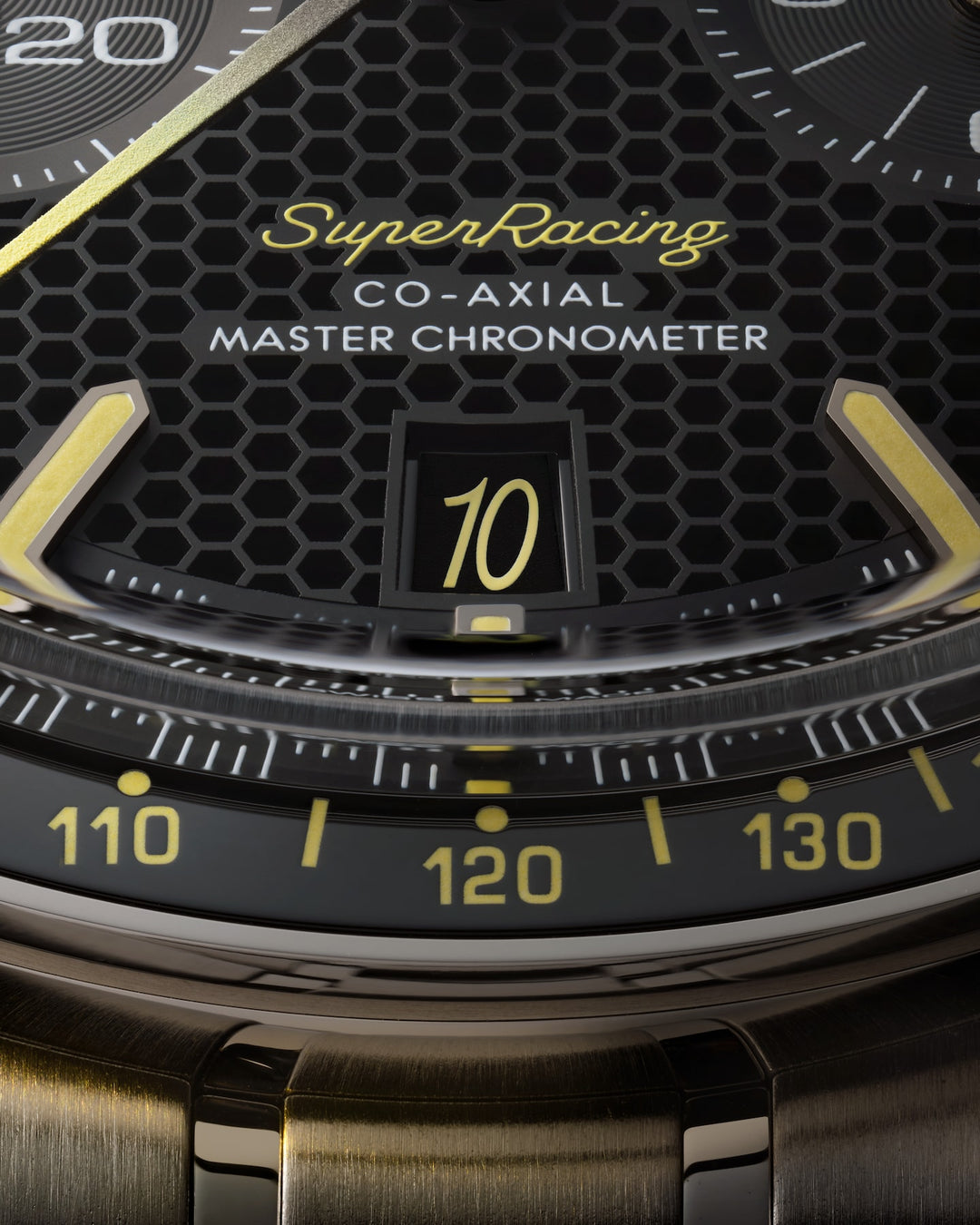 OMEGA Speedmaster Super Racing 44.25 mm 329.30.44.51.01.003 dial detail 2
