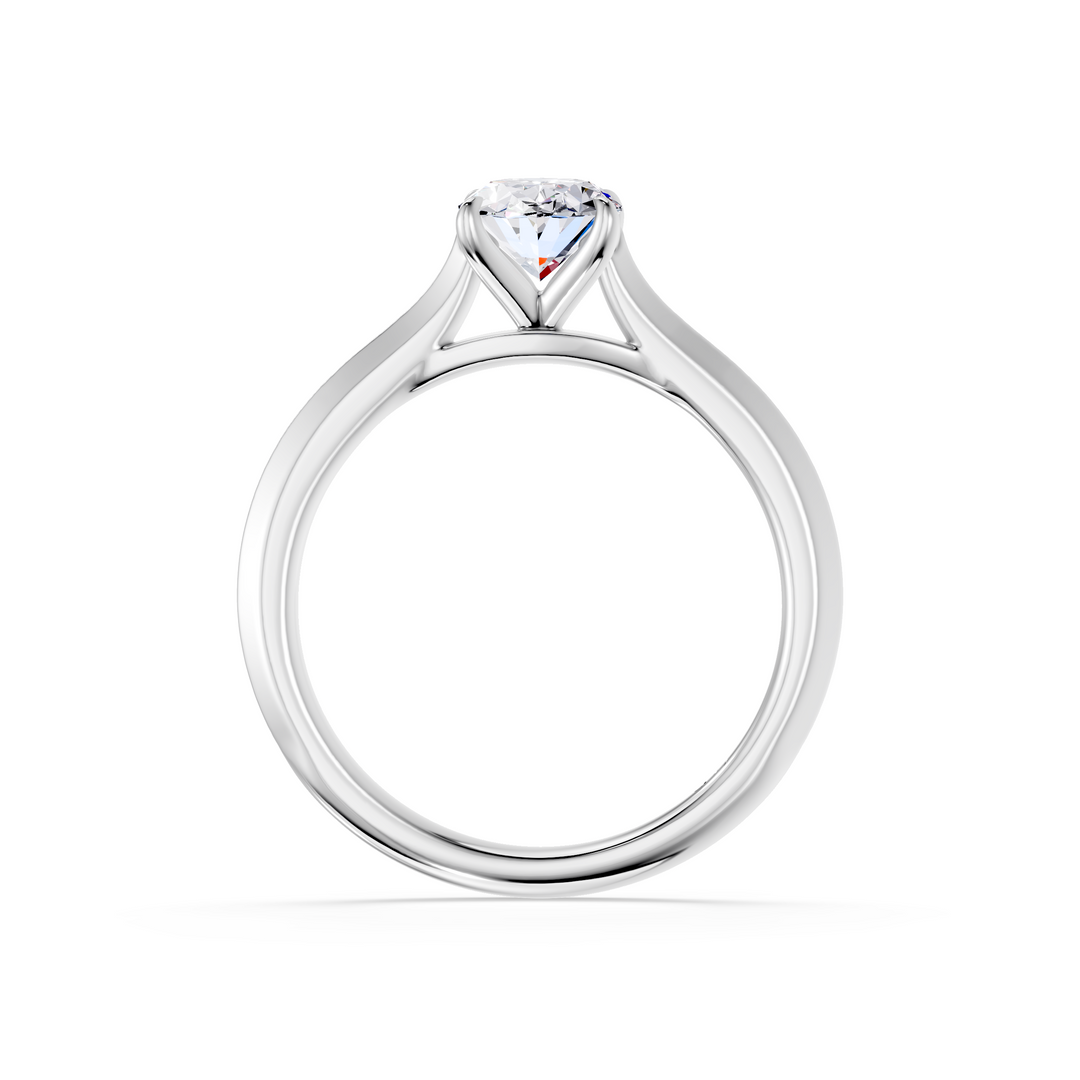 Classic Solitaire Lab Grown Diamond Engagement Ring