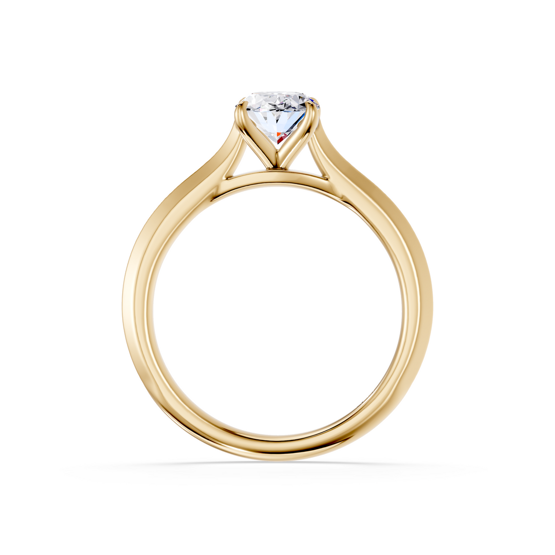 Classic Solitaire Lab Grown Diamond Engagement Ring