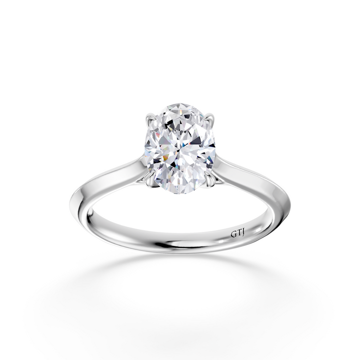 Classic Solitaire Lab Grown Diamond Engagement Ring