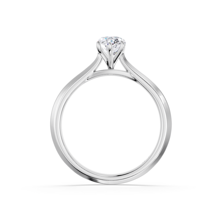 Classic Solitaire Lab Grown Diamond Engagement Ring