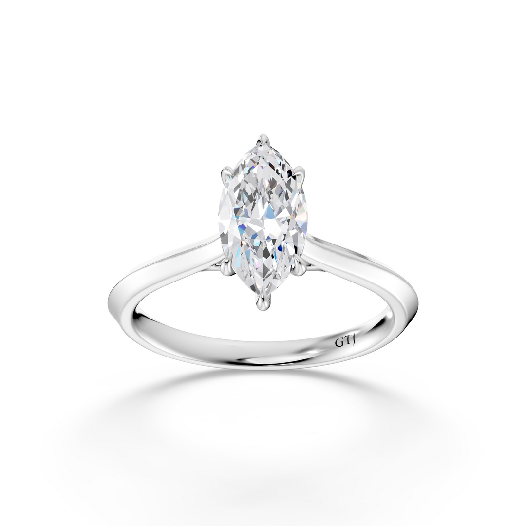 Classic Solitaire Lab Grown Diamond Engagement Ring