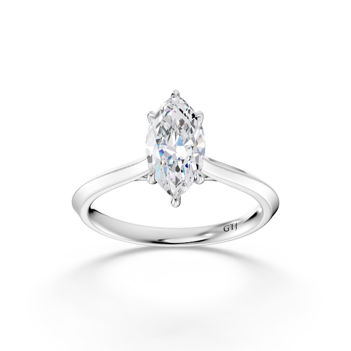 Classic Solitaire Lab Grown Diamond Engagement Ring