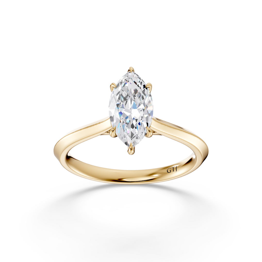 Classic Solitaire Lab Grown Diamond Engagement Ring