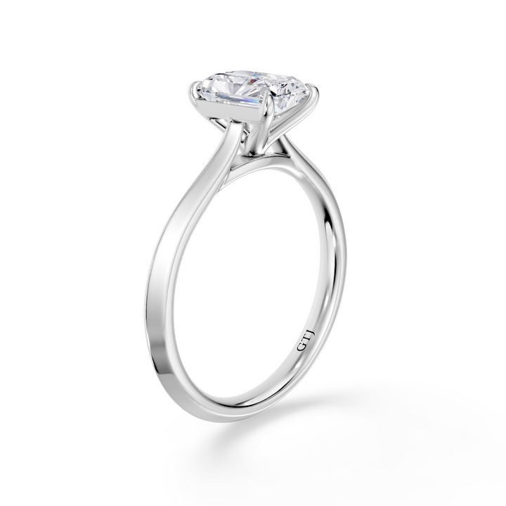 Classic Solitaire Lab Grown Diamond Engagement Ring