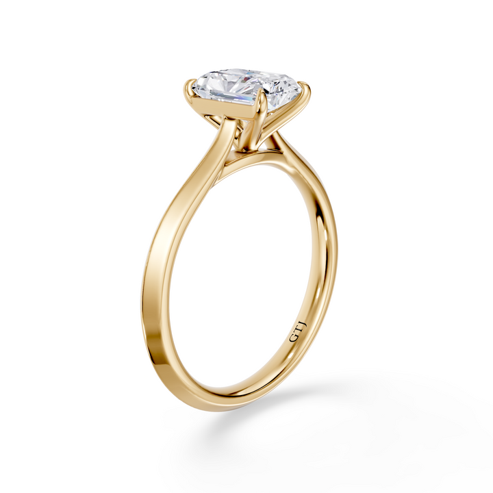 Classic Solitaire Lab Grown Diamond Engagement Ring