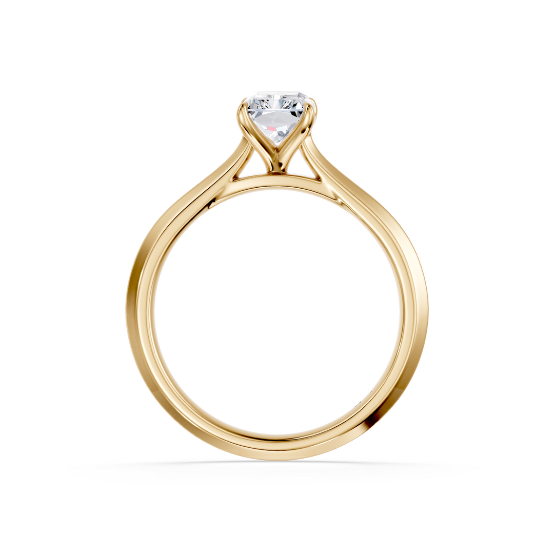 Classic Solitaire Lab Grown Diamond Engagement Ring