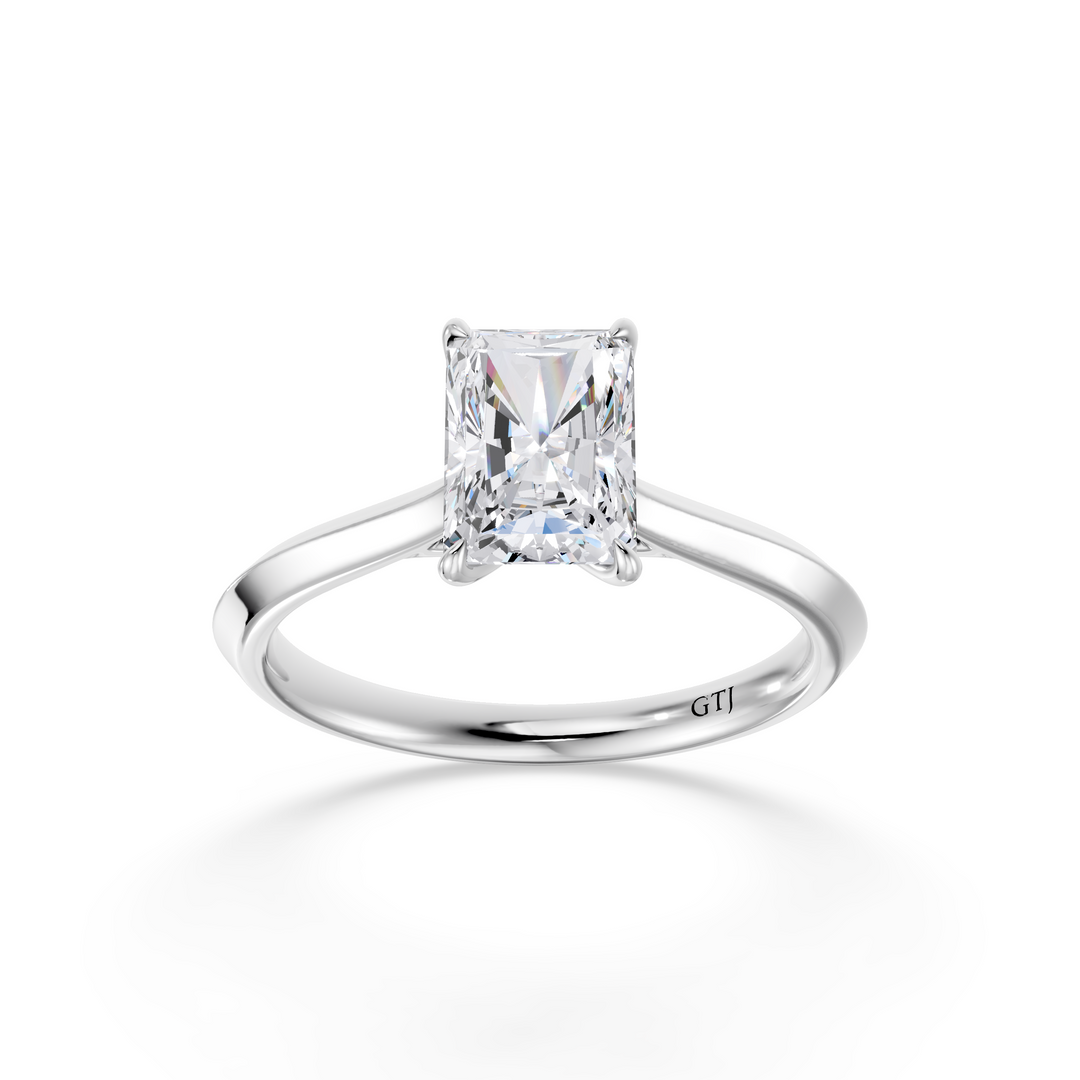 Classic Solitaire Lab Grown Diamond Engagement Ring