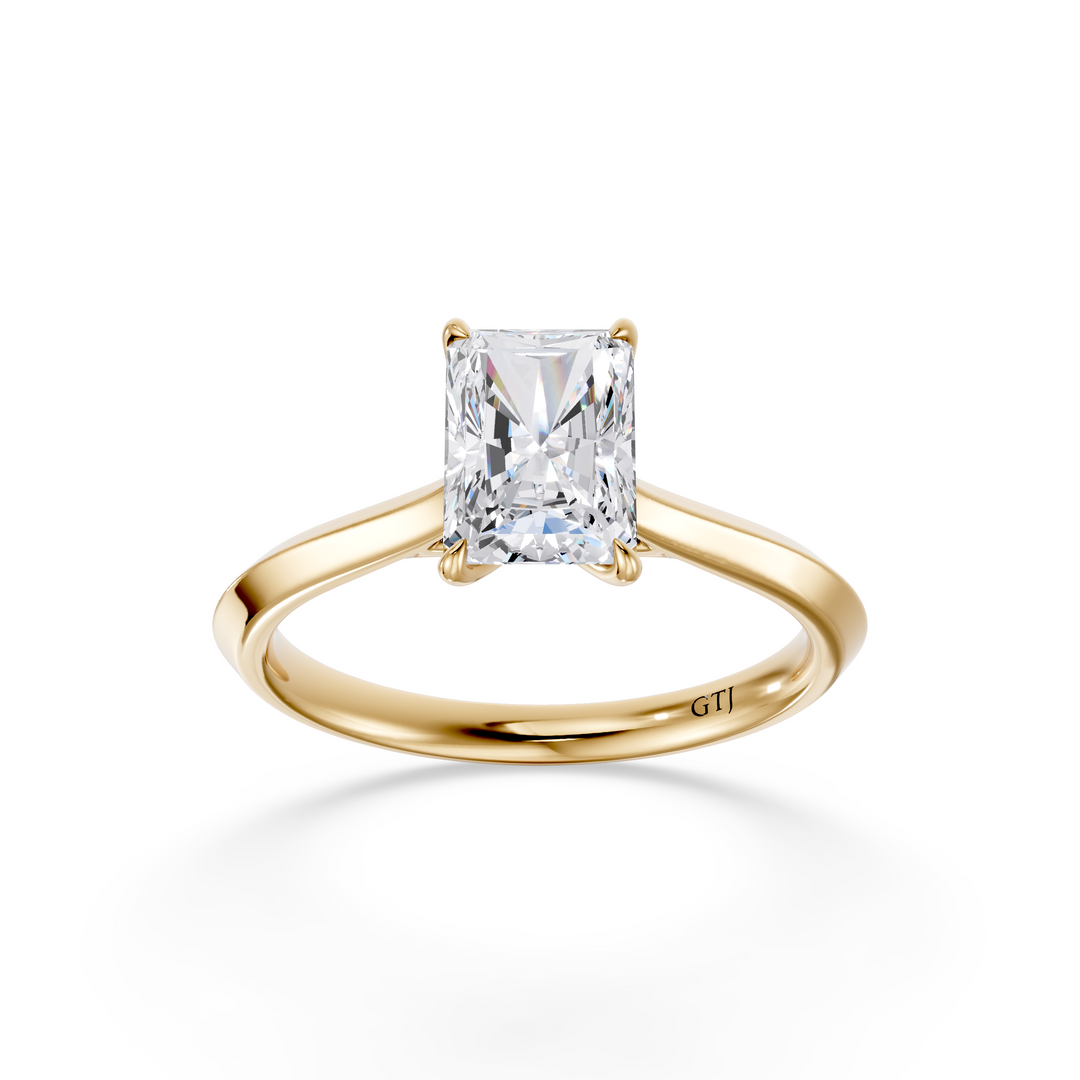 Classic Solitaire Lab Grown Diamond Engagement Ring