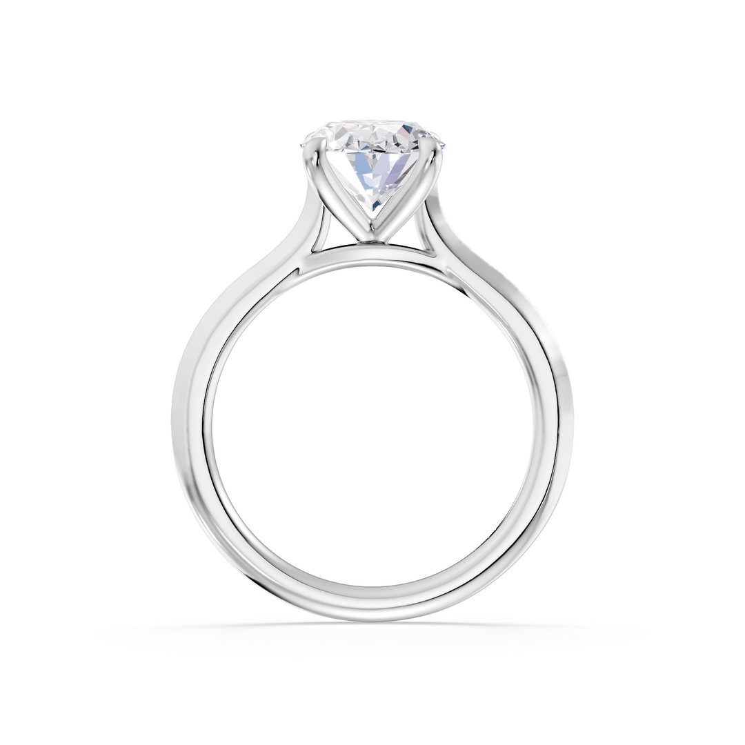 Classic Solitaire Lab Grown Diamond Engagement Ring