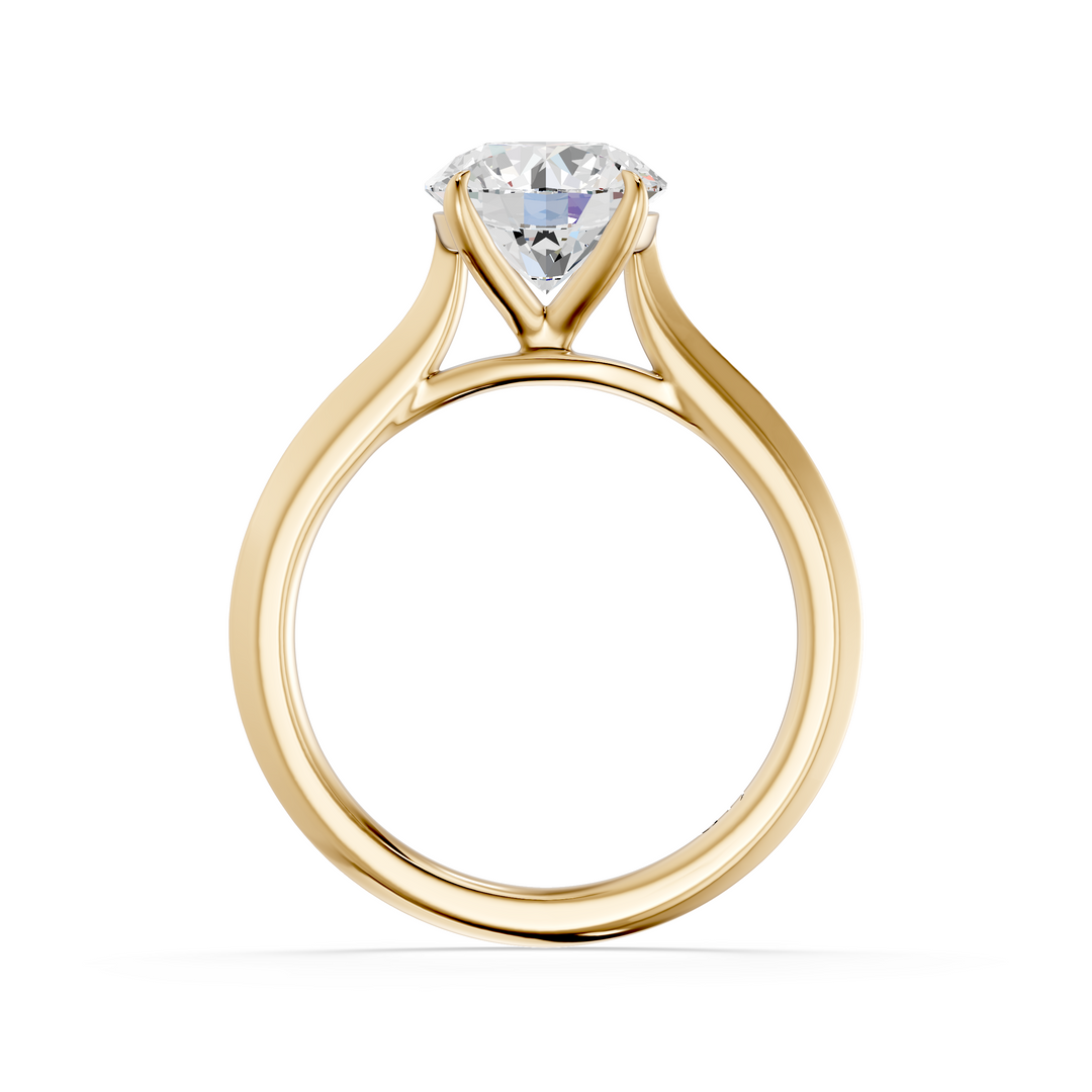 Classic Solitaire Lab Grown Diamond Engagement Ring