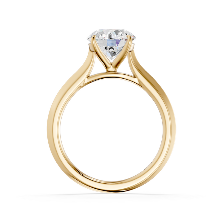 Classic Solitaire Lab Grown Diamond Engagement Ring