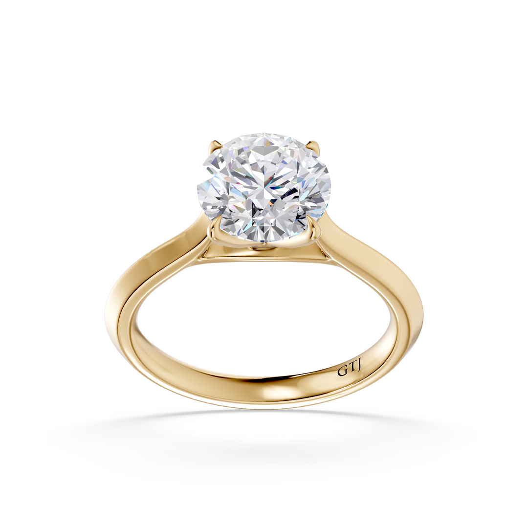 Classic Solitaire Lab Grown Diamond Engagement Ring