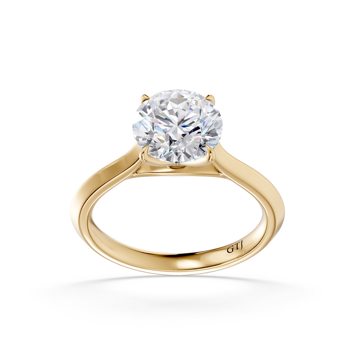 Classic Solitaire Lab Grown Diamond Engagement Ring