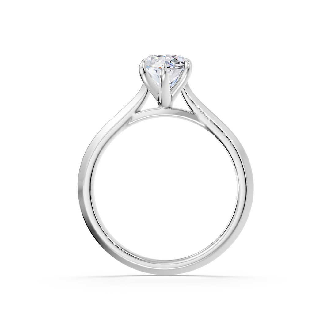 Classic Solitaire Lab Grown Diamond Engagement Ring