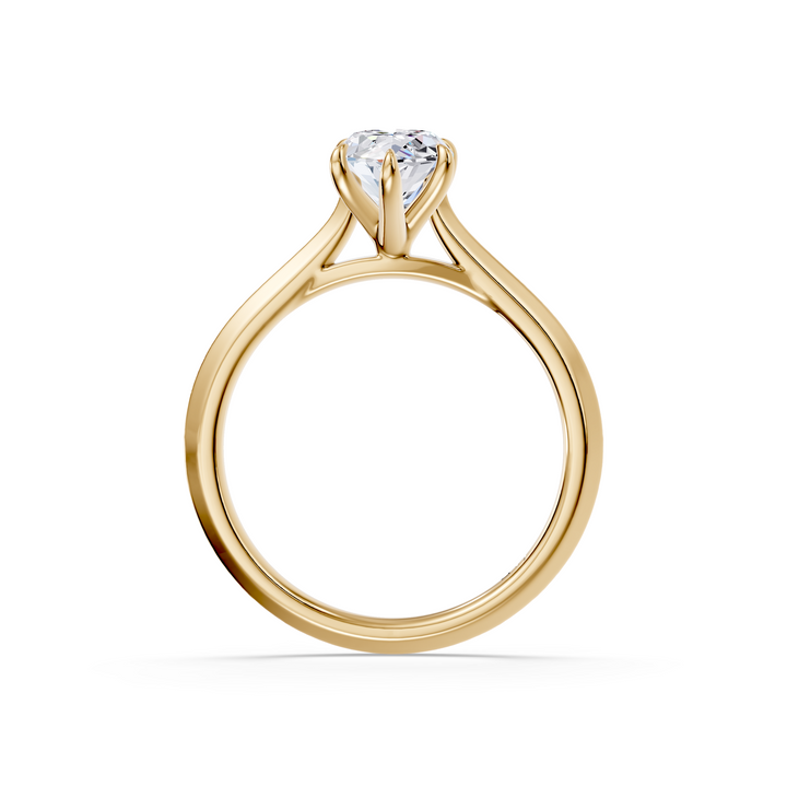 Classic Solitaire Lab Grown Diamond Engagement Ring