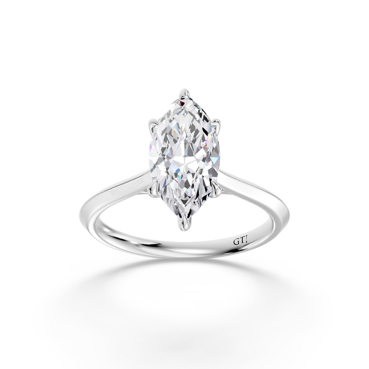 Classic Solitaire Lab Grown Diamond Engagement Ring