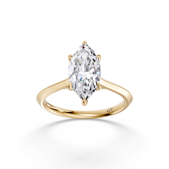 Classic Solitaire Lab Grown Diamond Engagement Ring