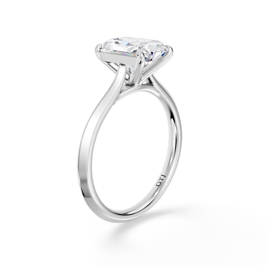 Classic Solitaire Lab Grown Diamond Engagement Ring