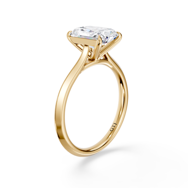 Classic Solitaire Lab Grown Diamond Engagement Ring