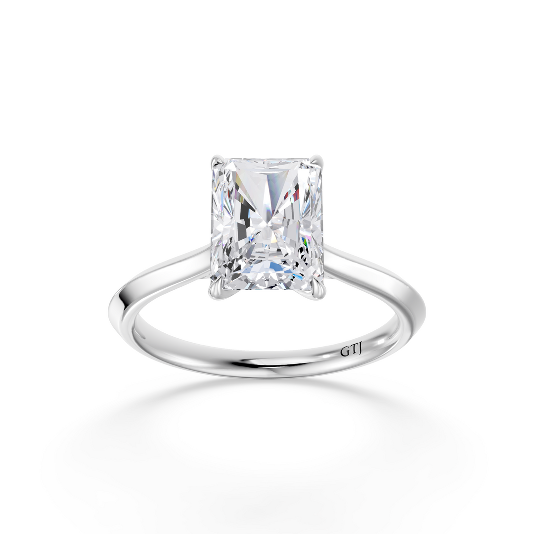 Classic Solitaire Lab Grown Diamond Engagement Ring