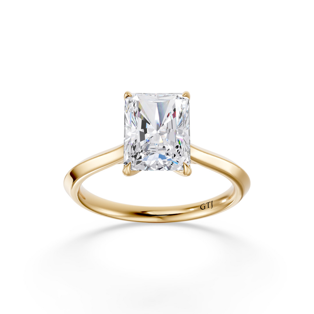 Classic Solitaire Lab Grown Diamond Engagement Ring