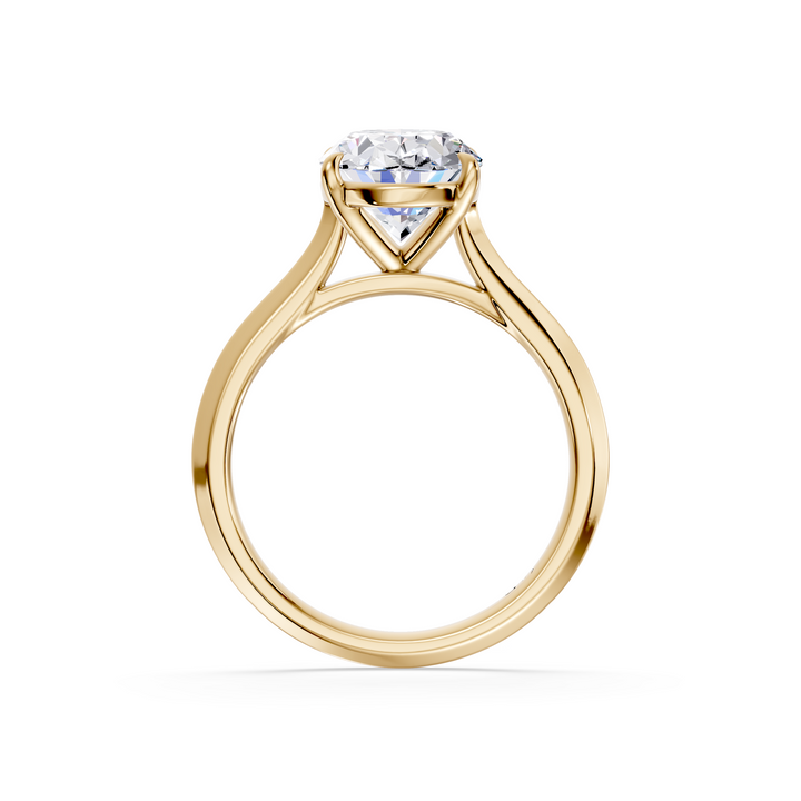 Classic Solitaire Lab Grown Diamond Engagement Ring