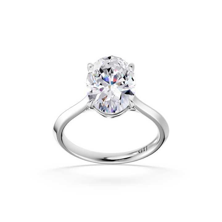 Classic Solitaire Lab Grown Diamond Engagement Ring