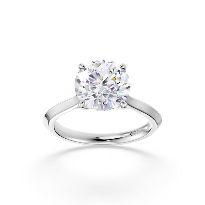 Classic Solitaire Lab Grown Diamond Engagement Ring