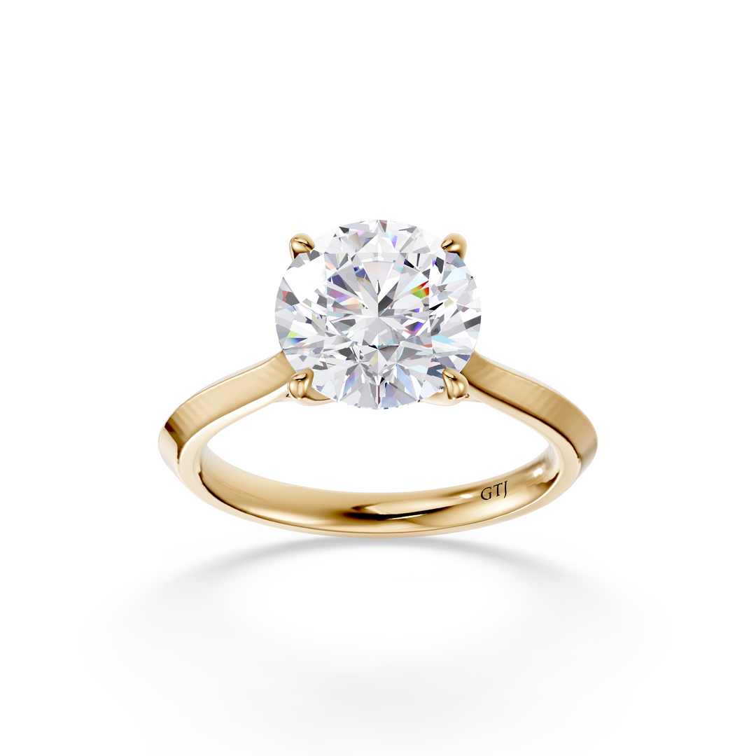 Classic Solitaire Lab Grown Diamond Engagement Ring