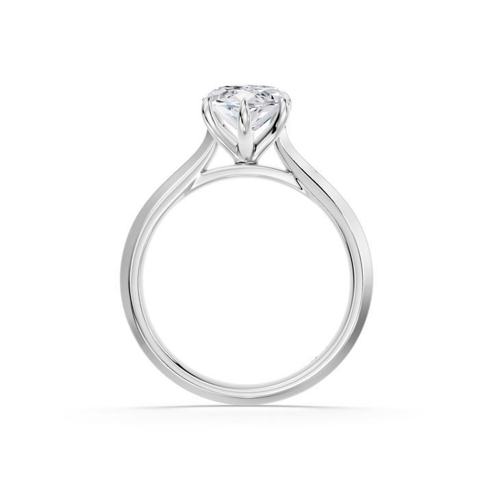 Classic Solitaire Lab Grown Diamond Engagement Ring