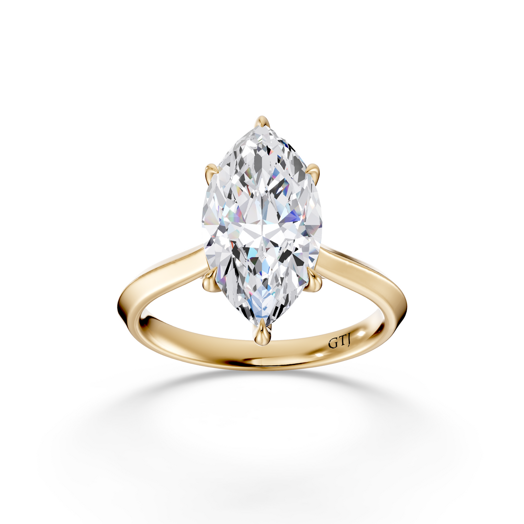 Classic Solitaire Lab Grown Diamond Engagement Ring