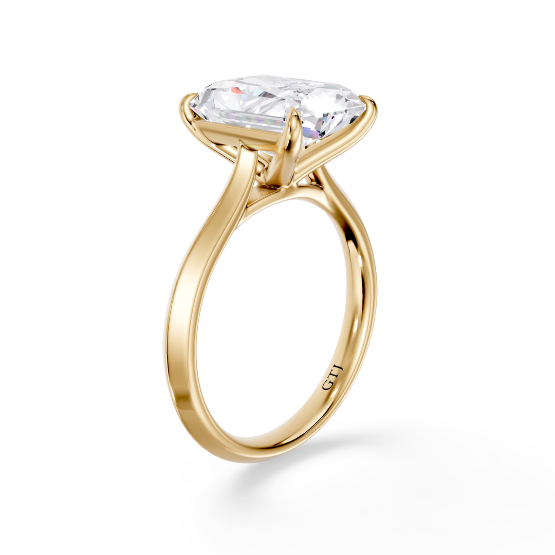 Classic Solitaire Lab Grown Diamond Engagement Ring