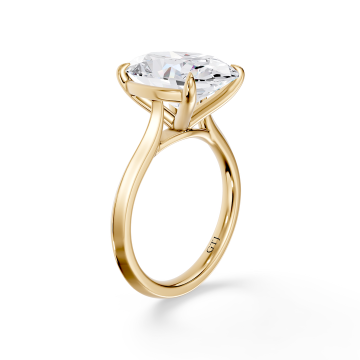 Classic Solitaire Lab Grown Diamond Engagement Ring