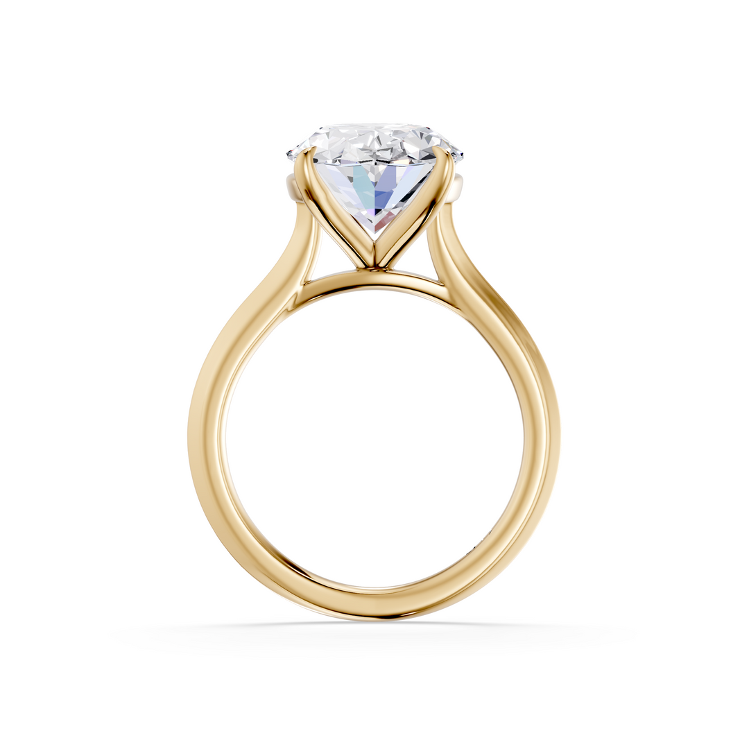 Classic Solitaire Lab Grown Diamond Engagement Ring