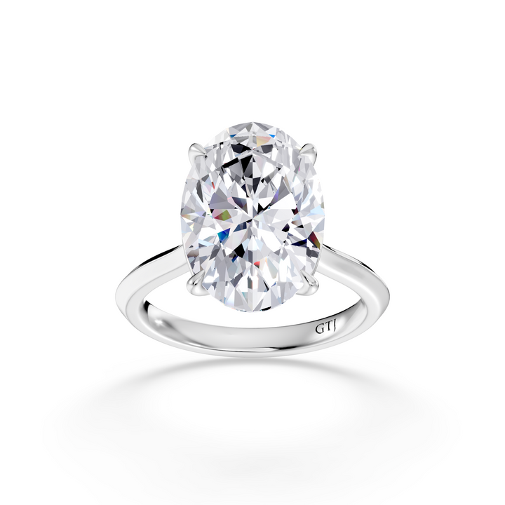 Classic Solitaire Lab Grown Diamond Engagement Ring