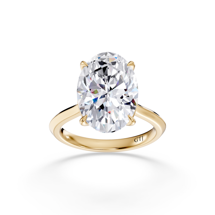 Classic Solitaire Lab Grown Diamond Engagement Ring