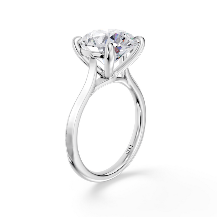 Classic Solitaire Lab Grown Diamond Engagement Ring