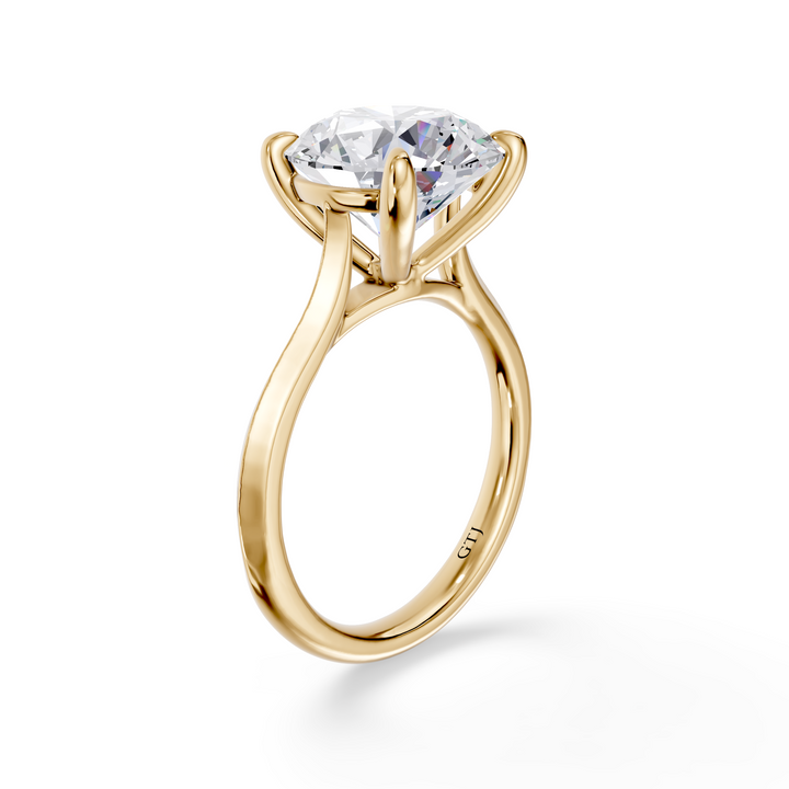 Classic Solitaire Lab Grown Diamond Engagement Ring