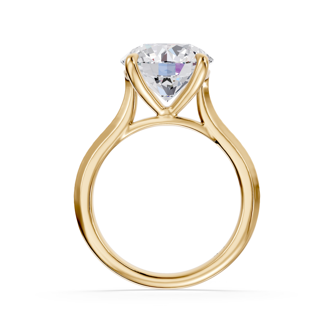 Classic Solitaire Lab Grown Diamond Engagement Ring