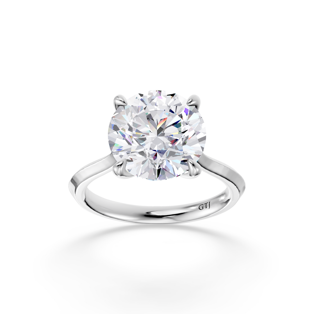 Classic Solitaire Lab Grown Diamond Engagement Ring