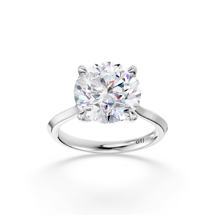 Classic Solitaire Lab Grown Diamond Engagement Ring