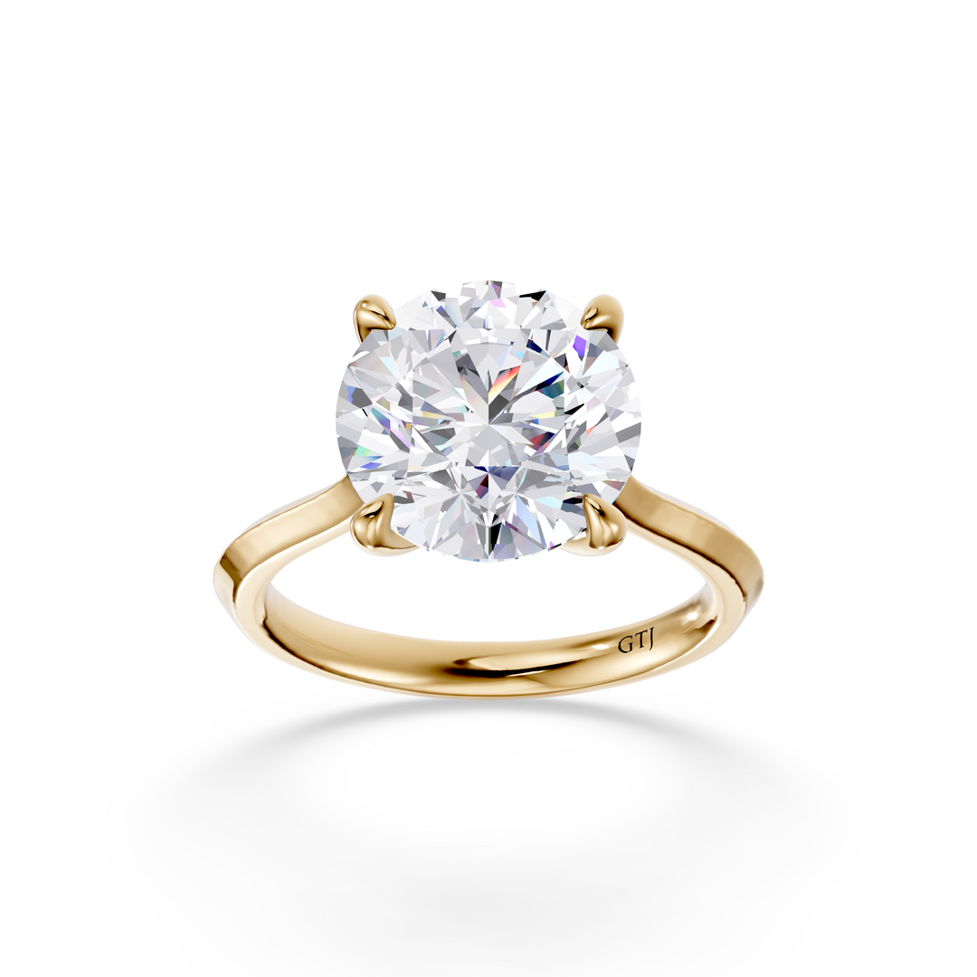 Classic Solitaire Lab Grown Diamond Engagement Ring