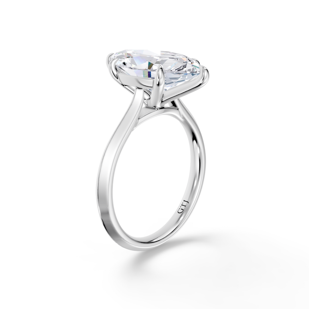 Classic Solitaire Lab Grown Diamond Engagement Ring